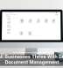 Small Businesses Thrive With Digital Document Management